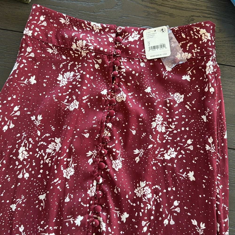 Women’s Free People Satin Skirt size 2